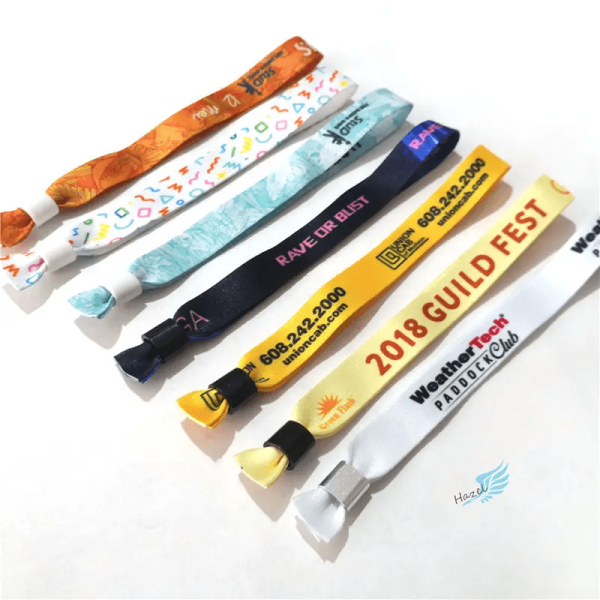 Festival Event Ticket System Cloth RFID Wristband