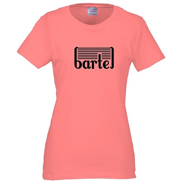 Gildan 5.3 oz. Cotton T-Shirt - Ladies' - Screen - Colors 105233-L-S-C