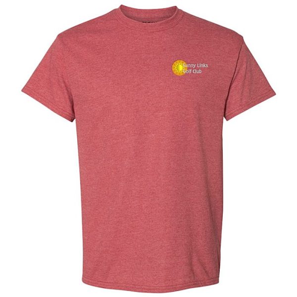 Gildan 5.5 oz. DryBlend 50/50 T-Shirt - Embroidered - Colors 103477-E-C