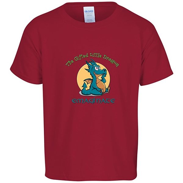 Gildan 5.3 oz. Cotton T-Shirt - Youth - Full Color - Colors 105233-Y-FC-C