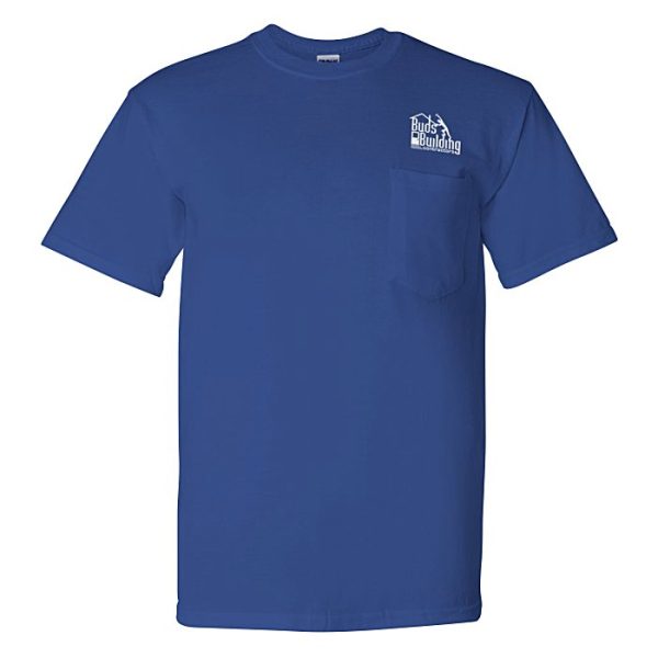 Gildan 5.5 oz. DryBlend 50/50 Pocket T-Shirt - Screen 103477-P-S