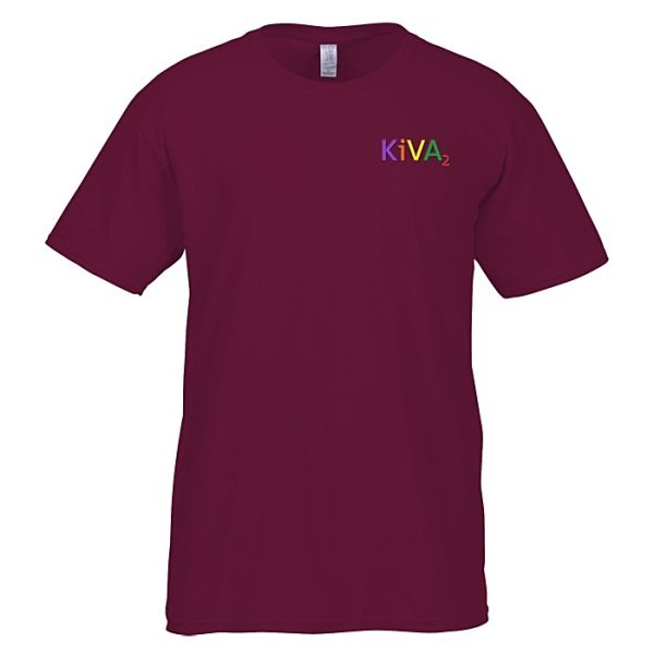 Gildan Softstyle T-Shirt - Mens - Colors - Embroidered 103476-M-SS-C-E