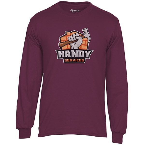 Gildan 5.5 oz. DryBlend 50/50 LS T-Shirt - Full Color - Colors 103477-LS-FC-C