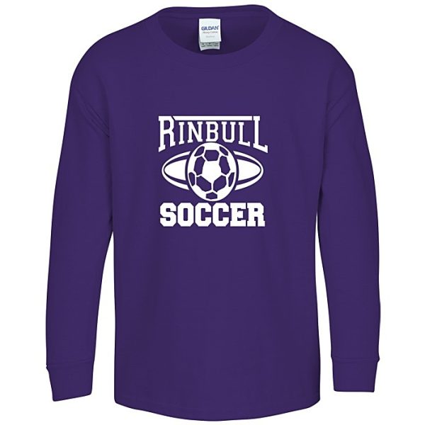 Gildan 5.3 oz. Cotton LS T-Shirt - Youth 105233-Y-LS