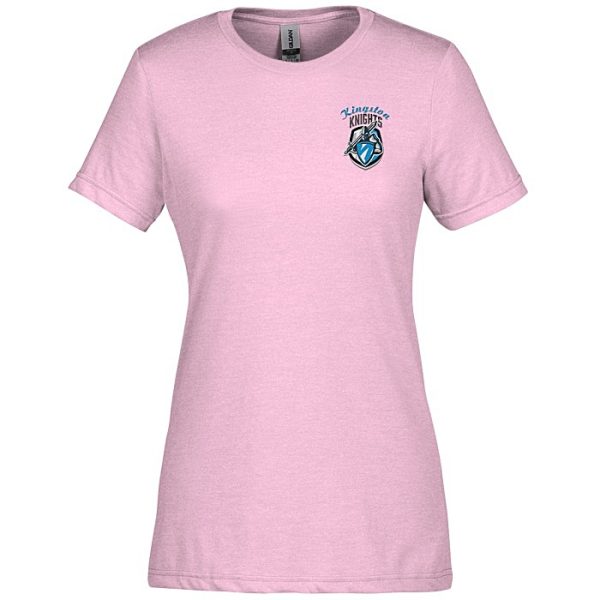Gildan Softstyle CVC T-Shirt - Ladies - Embroidered 159317-L-E