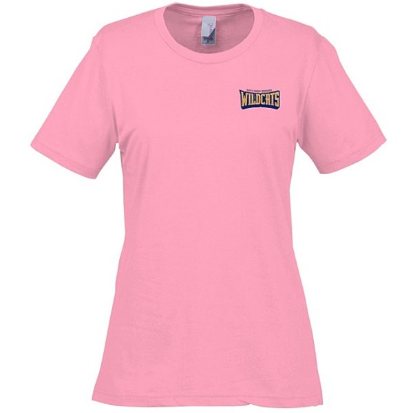 Gildan Lightweight T-Shirt - Ladies -  Embroidered 103481-L-E