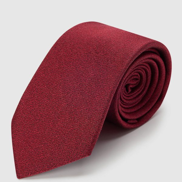 Red Cashmere Silk Necktie
