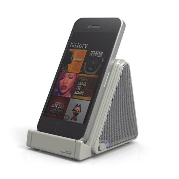 Mobile Phone Induction Triangle Speakers | Bluetooth Speakers and Headphones | Customized Electronic Products