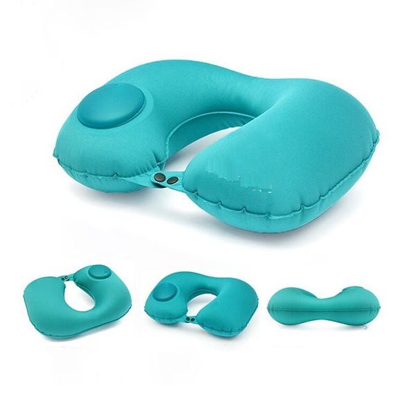 Press-Type Inflatable Folding Neck Pillow | Other Travel Supplies | Customized Travel Gifts