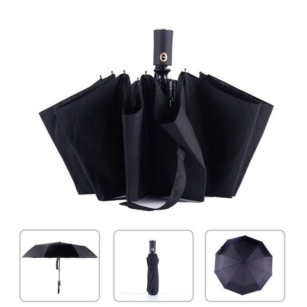 Advertising umbrella folding Auto Open Close with Custom Logo Printing