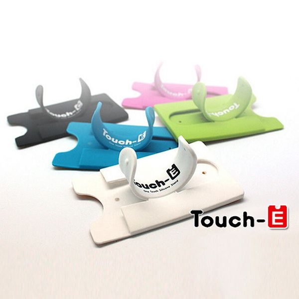 Touch-C Silicone Mobile Phone Holder with Card Holder | Silicone Products | Customized Eco-Friendly Gifts