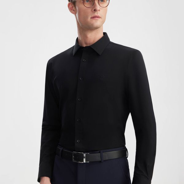 S30 Ink Black Stretch Shirt