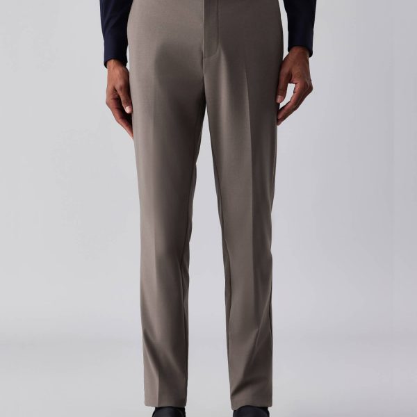 Espresso Silk High-Stretch Pants
