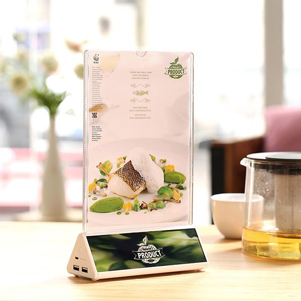 LED Advertising Display Board Charging Stand | Electronic Gifts | Electronic Product Customization