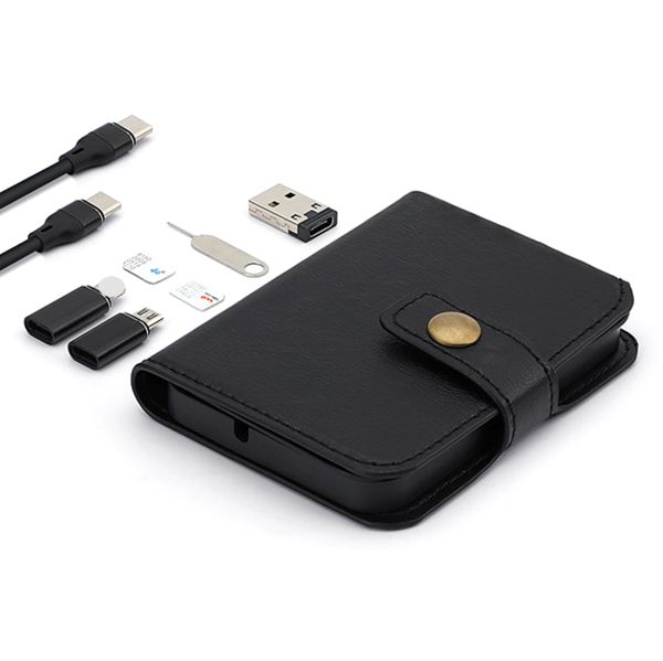 Multifunctional RFID Card Holder Survival Box | USB Charging Cable | Electronic Product Customization