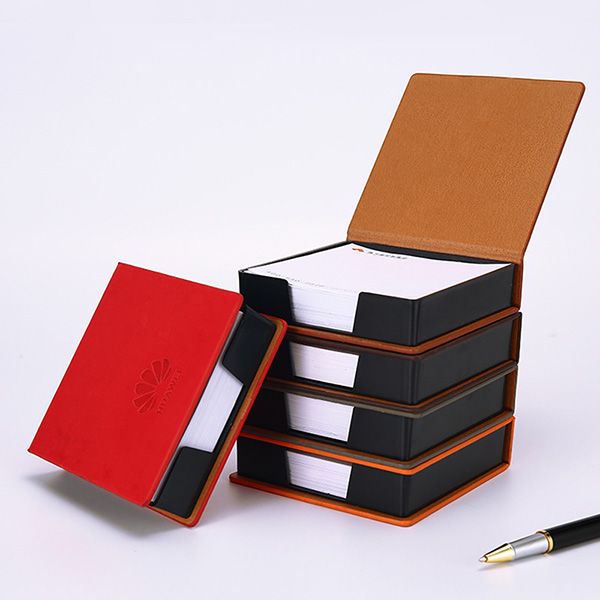 Leather Memo Pad | Notepads and Notice Stickers | Customized Stationery and Office Supplies