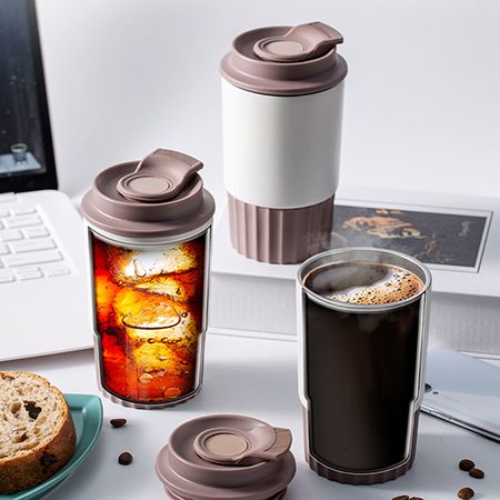 Stainless Steel Portable Car Coffee Cup | Insulated Cup | Customized Advertising Cup