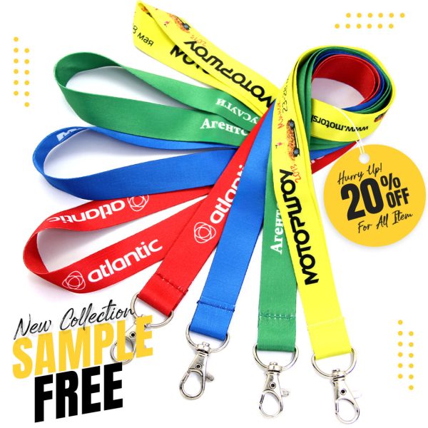 Manufacturer Cheap Personalized Neck Tool Printing Polyester Sublimation Custom Lanyards With Logo Custom
