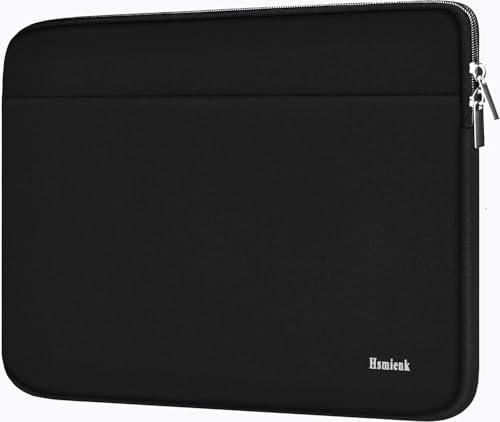 Laptop Case Sleeve 15.6 inch. Shockproof Protective Notebook Case with Accessory Pocket. Briefcase Carrying Laptop Cover for 15.6 HP. ASUS. Dell. Lenovo. Acer. Black