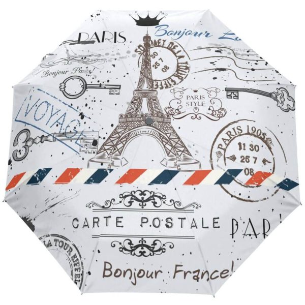 Custom Eiffel Tower Umbrella