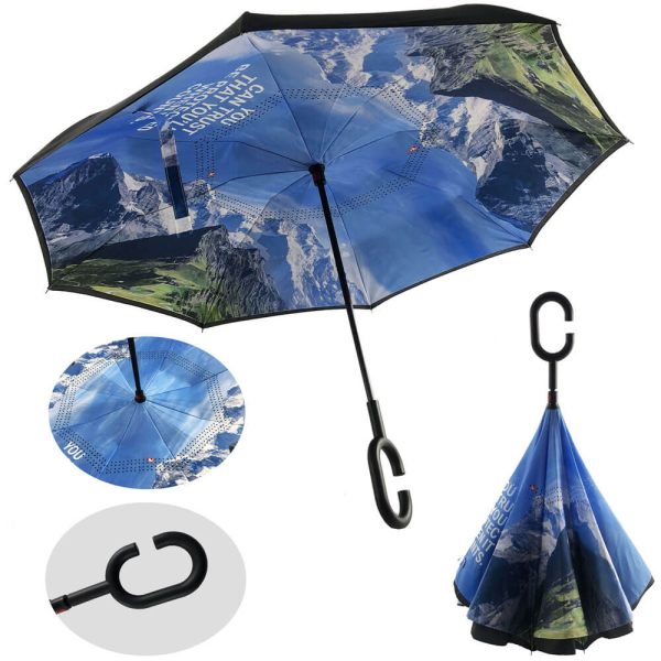 Custom Inside Out Umbrella