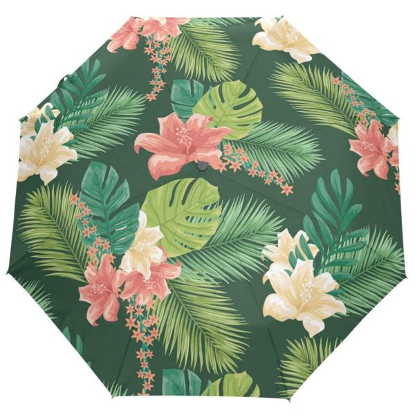 Custom Leaf Umbrella