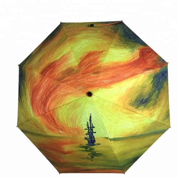 Custom Painted Umbrella