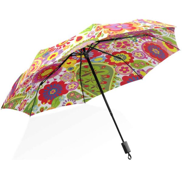 Custom Paisley Print Umbrella