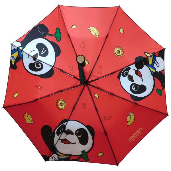 Custom Panda Umbrella