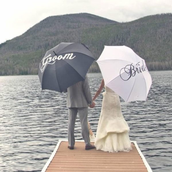 Custom Wedding Umbrellas