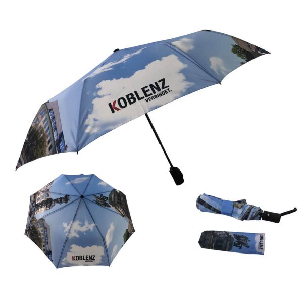 Custom Windproof Travel Umbrella