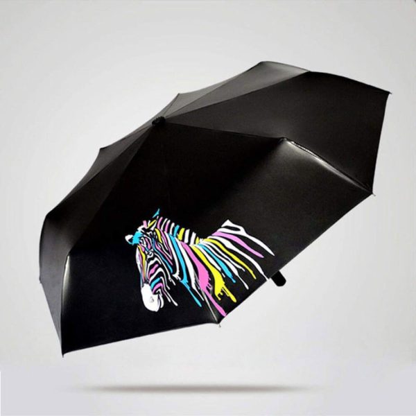 Custom Zebra Umbrella