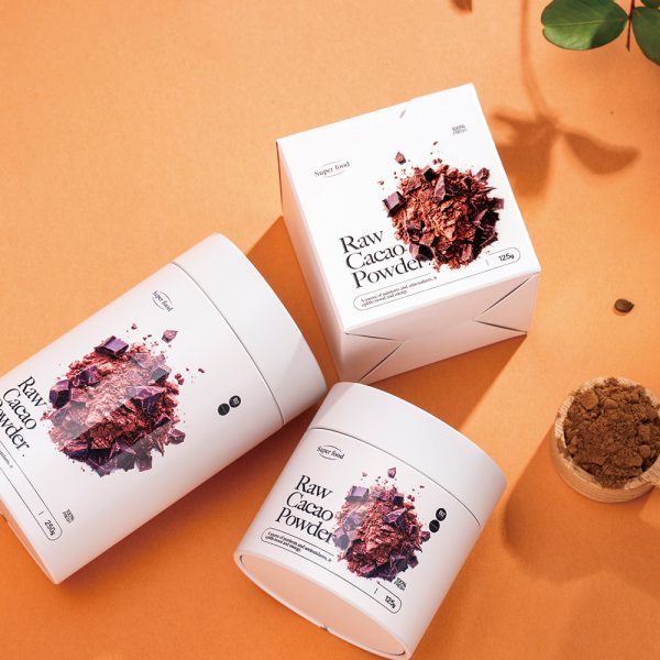 Sealed Powder Tin Cans Food Grade Tin Packaging Custom for 50g 80g 100g 150g Powder Storage