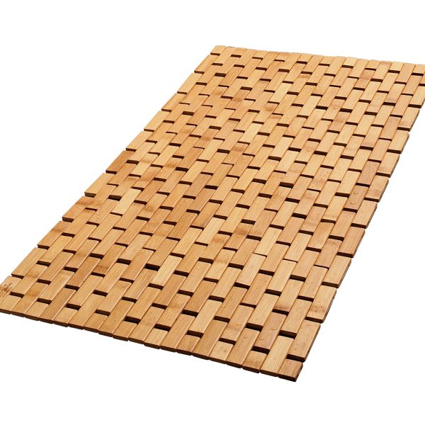 Hot Selling Natural Bamboo Foldable Pets Mat Home Kitchen Non Slip Bathroom Mat