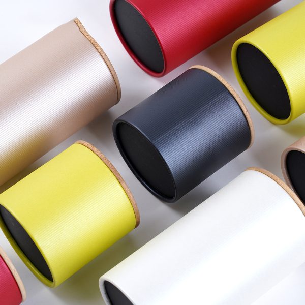 Eco Friendly Food Grade Paper Cylinder Packaging Box/tube/container for Tea Packaging