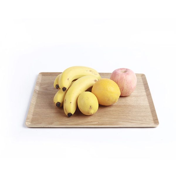 Customized High Performance Willow Wood Catering Plate Lacquer Technics for Living Room or Desk Use Handmade in China