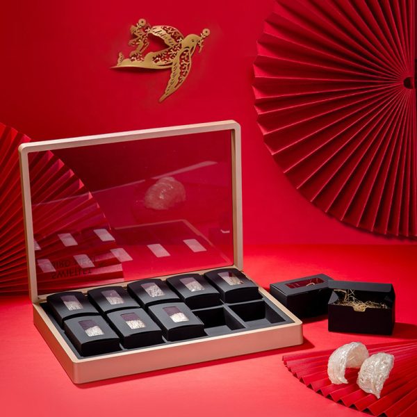 Magnetic Packaging Gift Box for Edible Bird's Nest Eco Friendly ABS Luxury Full Screen Box Accept CN;FUJ