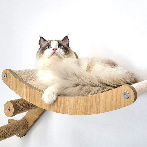 Home Luxurious Cat Wall Mounted Shelves Multifunctional Cat Furniture for Cat