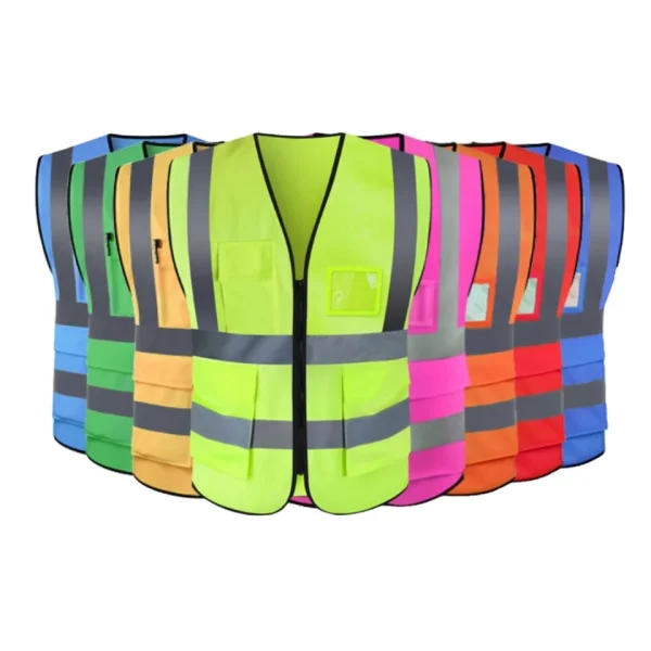 Lightweight Custom logo Safety Traffic Vest with Cheap Price Traffic Vest Reflective Vest Construction Safety Clothe