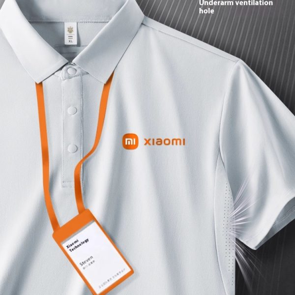 [Cool Solona] POLO shirt custom workwear T-shirt quick-drying summer short-sleeved ice silk class uniform employee uniform