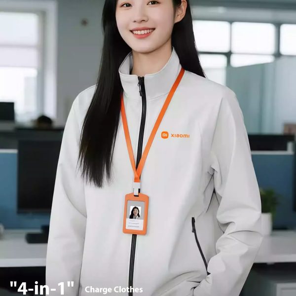 Lightweight stand-up collar jacket customized spring and autumn technology enterprise 4S store group jacket workwear printing logo