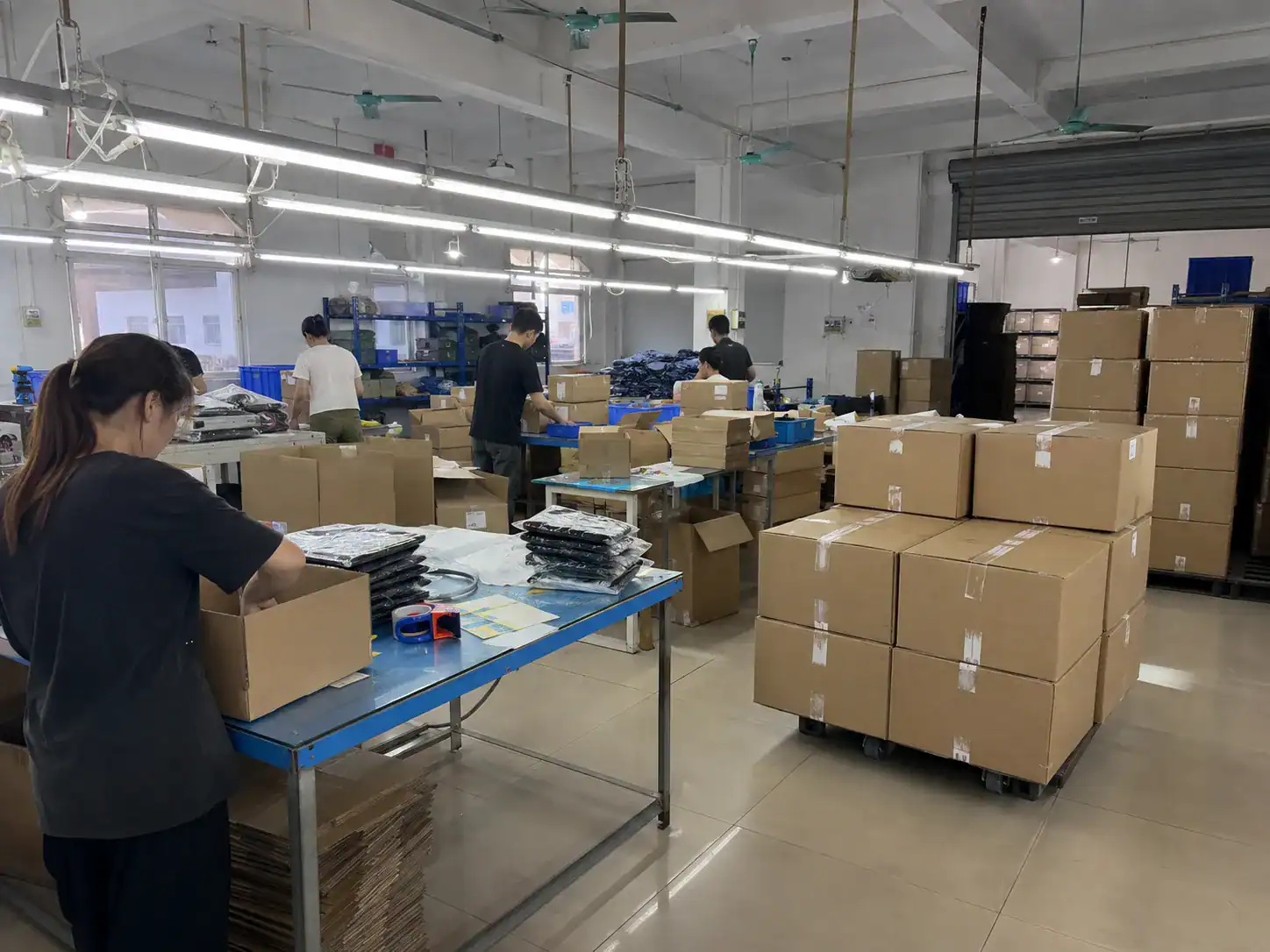 Packing custom promotional products for international shipping