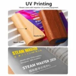 UV printed custom crystal award plaque